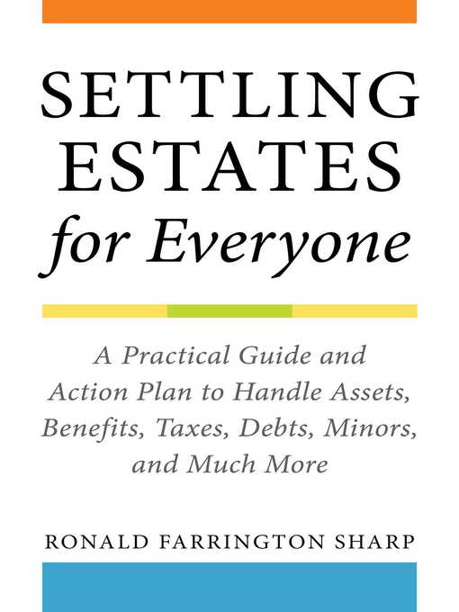 Title details for Settling Estates for Everyone by Ronald Farrington Sharp - Wait list